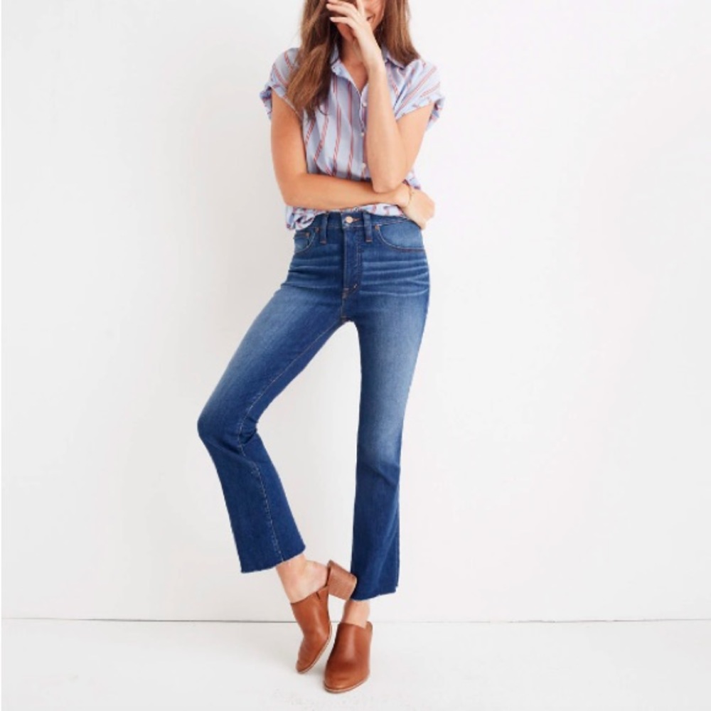 Madewell Cali Demi-boot Women's Blue Jeans